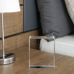 Custom optical glass with 2D or 3D engraved photography