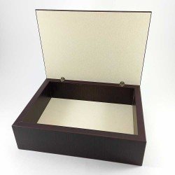 copy of Caja Bodas de Plata -25 aniversario- de madera y plata bilaminada