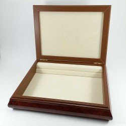 copy of Caja Bodas de Plata -25 aniversario- de madera y plata bilaminada