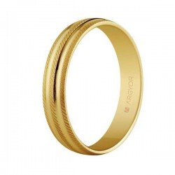 Wedding ring in 18 carat gold for men and women