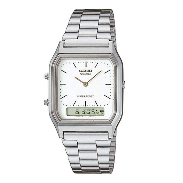 Reloj analógico-digital de caballero Casio retro  AQ-230A-7DMQYES