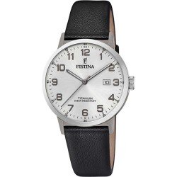 Reloj clásico de titanio con correa para caballero Festina F20471/1