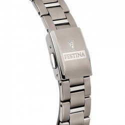 Reloj clásico con fecha de mujer Festina F20436/1 de titanio. Acuático