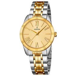 Reloj Festina dorado mujer F16313/1