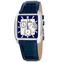 Reloj analógico cronógrafo cuadrado de hombre Festina F6728/3