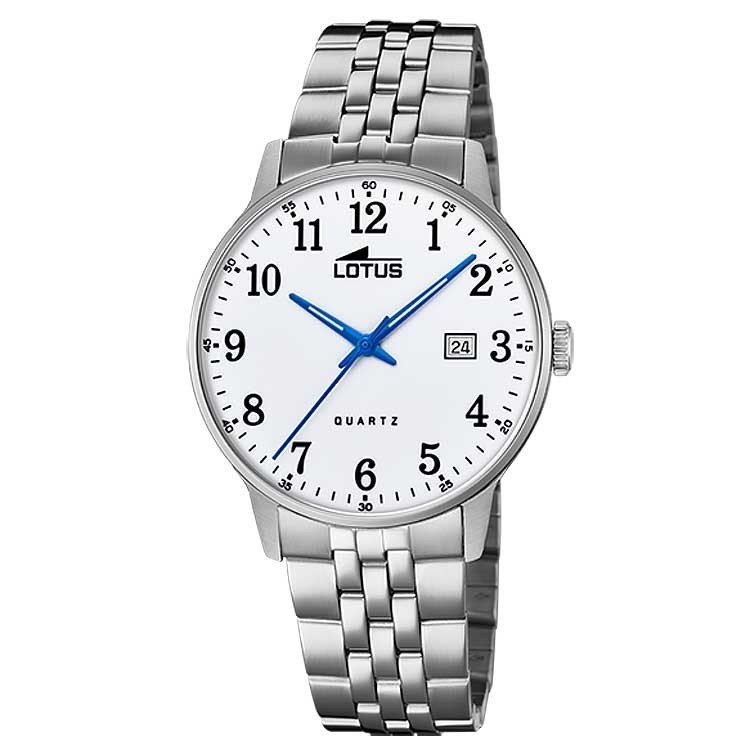 Reloj de agujas clásico de hombre Lotus 18694/1, regalo de jubilación.