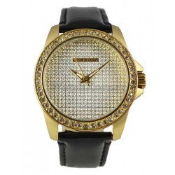 Reloj de mujer Viceroy 432180-97, dorado y con cristales de Swarovski