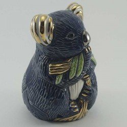 Figurita koala de cerámica hecha a mano de la marca DeRosa Rinconada