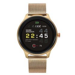 Smartwatch Mark Maddox Smart Now HS-0001. Plaeado, dorado y negro